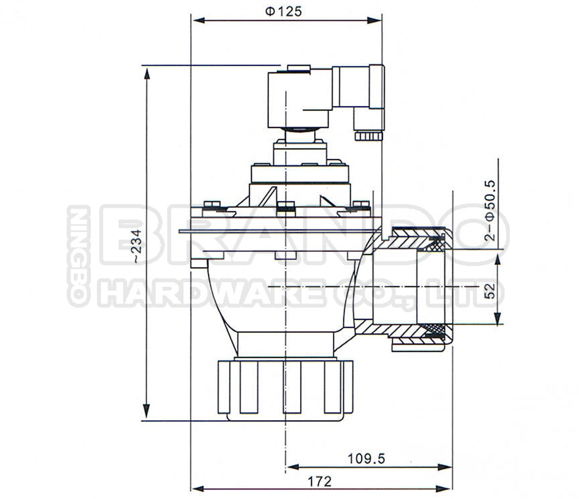 CA45DD Goyen Type Pulse Jet Valve 24VDC 220VAC