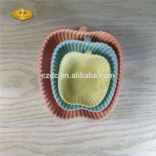 wholesale candy dish set in apple shape