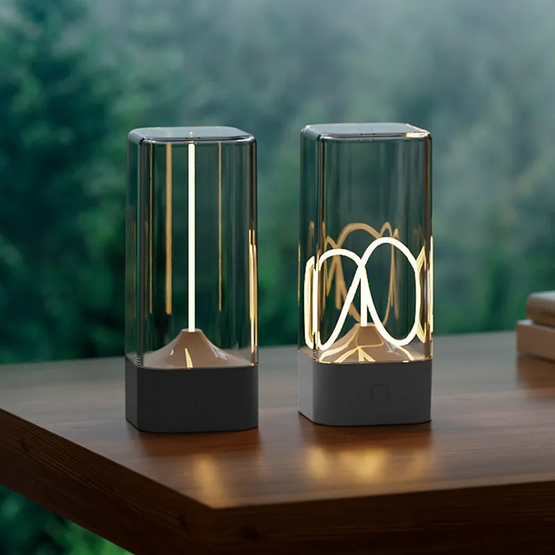USB Rechargeable Touch Mini Table Lamp with Magnetic Night Light
