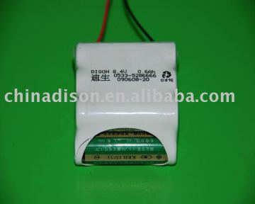 7.2V Ni-Cd rechargeable battery pack