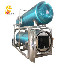 Horizontal Autoclave Water Spray Rotary Retort Sterilizer