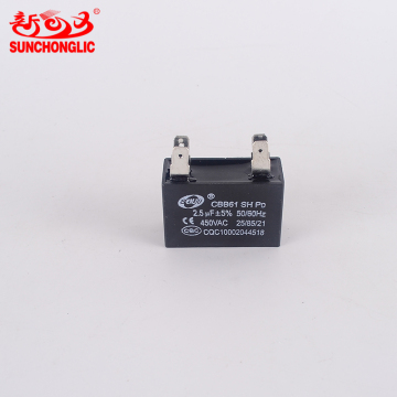 Hot Sale Sunchonglic 2.5UF Air Conditioner Capacitors