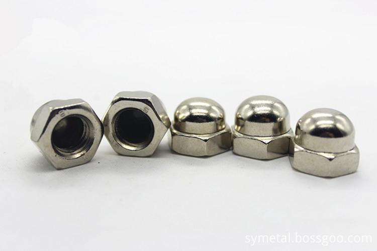 Stainless steel cap nuts 