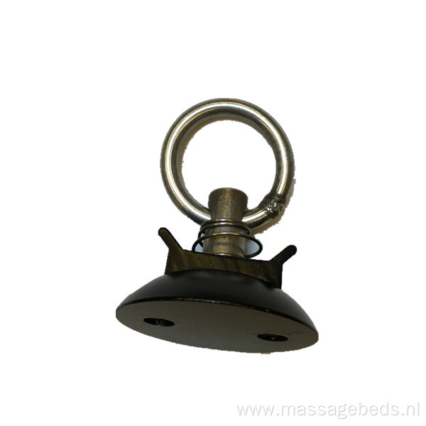 Single stud fitting with O ring and round tray