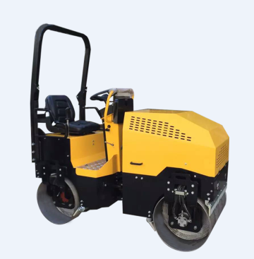 Smooth drum 2 ton road vibratory compactor