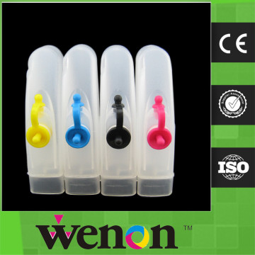 Empty bullet head shape CISS Ink tank for Canon,Hp,Epson,Brother