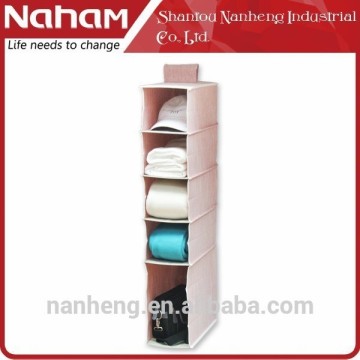 NAHAM home closet organizer Durable Fabric Hanging Organizer Storage