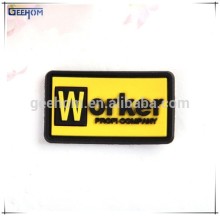 letters embossed 3d square shaped labels