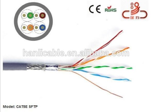 High Speed Internet Cable cat7 cat6 cat5 cat3 Stranded or solid CCA cable