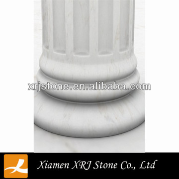 White Marble Pillars Factory Price Marble Pillar