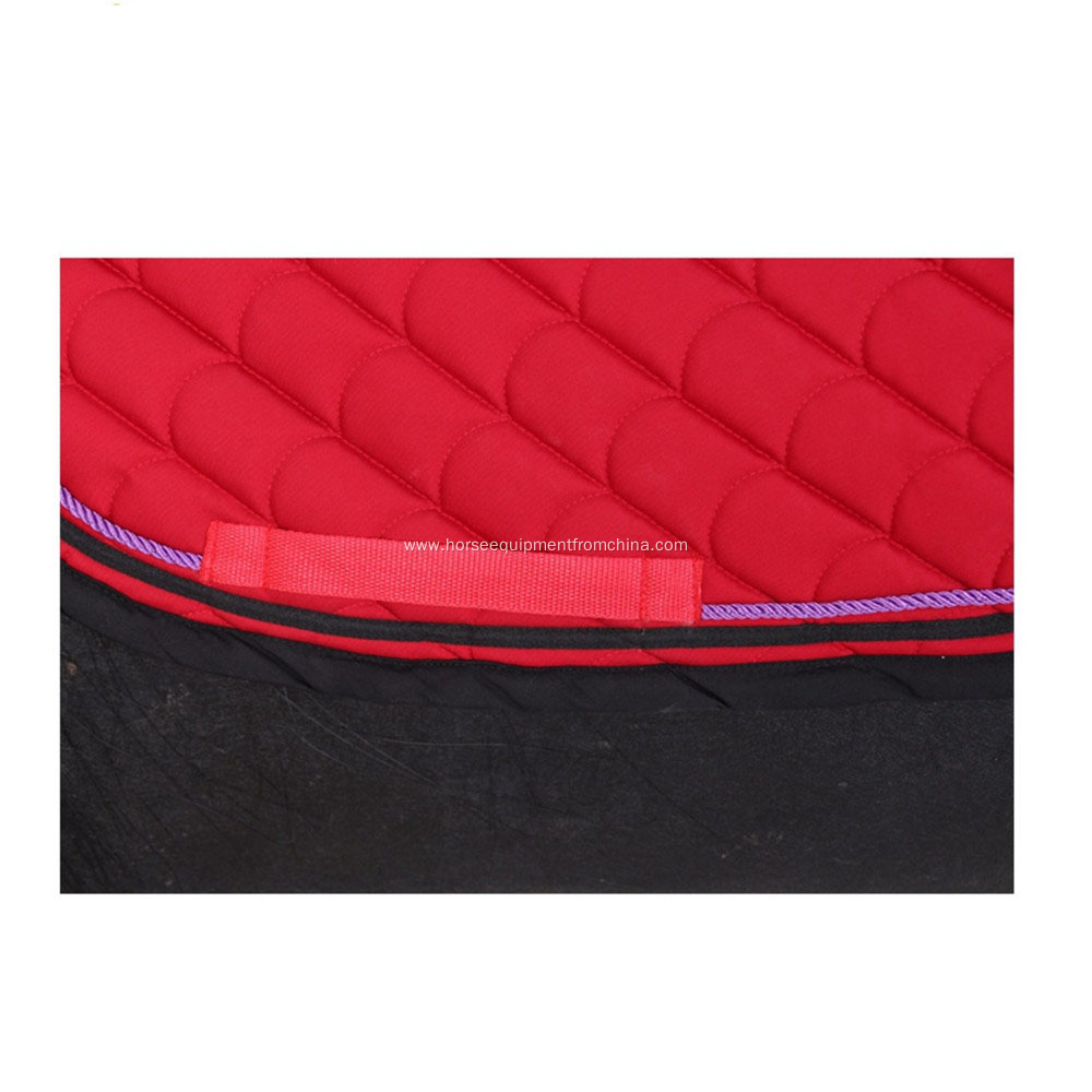 Fish Pattern Polycotton Horse Saddle Pad