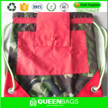Wholesale Clear Canvas Drawstring Backpack Bag, cute Cotton Drawstring Backpack