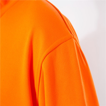 Ropa de trabajo de forro polar con luz reflectora naranja