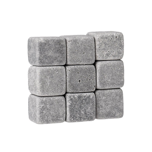 再利用可能な氷の石チリングロックキューブウィスキーストーン