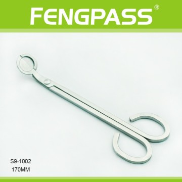 S9-1002 17cm 2Cr13 Stainless Steel Candle Wick Scissors