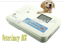 CONTEC portable 3 Channel 12 leads veterinary EKG/ECG