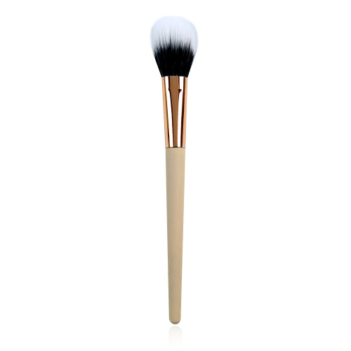 Duo Fibre Blush Brush With Bamboo Handle