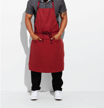 Cotton canvas apron custom logo