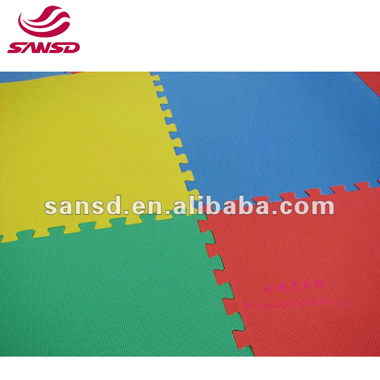 High quality colorful interlinking EVA foam material Tatami Mat