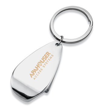 Cool bottle opener keychain with custom logo