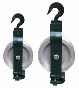 Cable Pulley Block Single Sheave with Hook