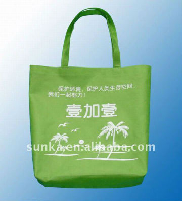 Verdant Color eco friendly Handle Bag Brand Name bag