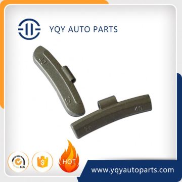 China Exporter Zn Clip On Wheel Weight Die Casting