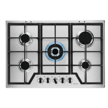 Smeg Built-in Hobs 75cm Steel Stove