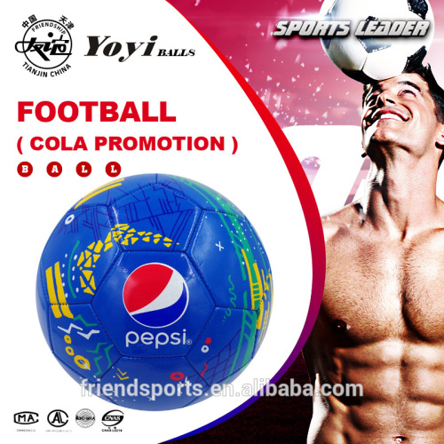 machine stitched soccer ball for PEPSI promotion