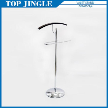 Metal Tube Curve Shape Suit Hanging Display Stand
