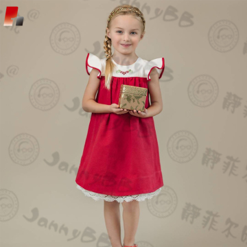 Baby Girl Red Christmas holiday dress