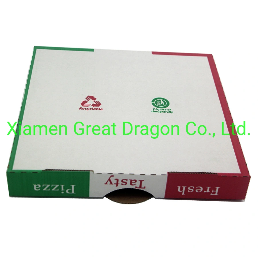 Take out Pizza Delivery Box with Custom Design Hot Sale (PZ2009222006)