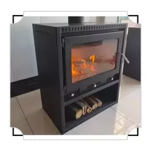 Cast Iron Fire Kit Metal Fireside Fireplace Dry Mist Wood Fireplace Mantle