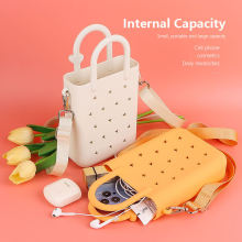 Mini Waterproof Jelly Storage Purses for Kids - Camping and Beach Bags with Handles