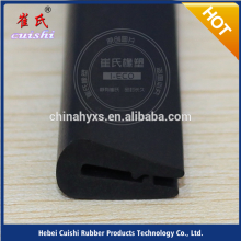 extruded epdm u channel rubber edging