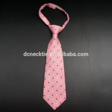 kids school tie zipper necktie