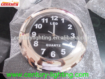 electric neon light clock