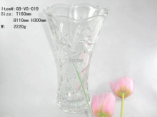 crystal flower vase