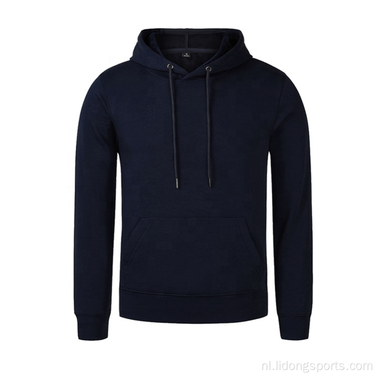 Groothandel aangepaste unisex gewoon hoodies sweatshirts pullover