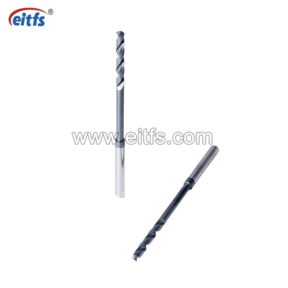 8d High Efficiency Solid Carbide Twist Drill Bit Without Inner Coolant Hole