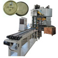 High-speed square sardine tin eoe lid production line