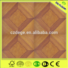 High density AC4 HDF Beech art parquet flooring classic design