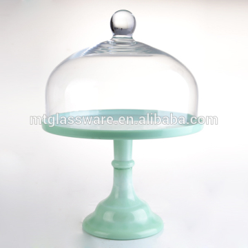 glass cake dom cupcake dom with ceramic stand