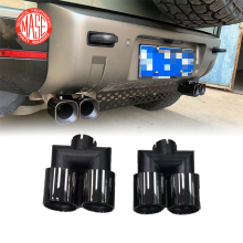 CZJF Tail Pipes Black for LAND Rover Defender 2020-2023 Auto Accessories