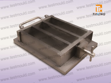 40*40*160mm steel three gang moulds, prisim moulds