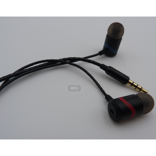 Earbud med Mic-kompatibel IOS och Android