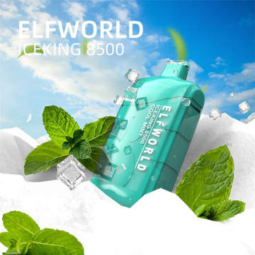 Original Disposable Vape Elf World ICE KING 8500Puffs