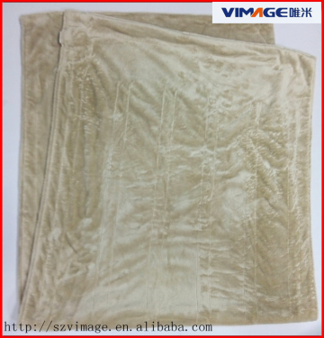 Polyester fleece heated blanket