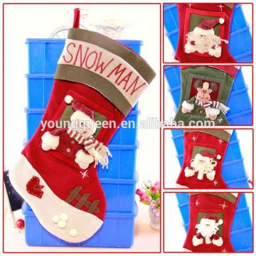 CM06 Christmas cartoon gift bags Santa Claus sock Christmas stockings Collectibles