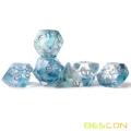 Conjunto de dados de juego de rol nebuloso Dice Rpg, Dice poliédrico personalizado